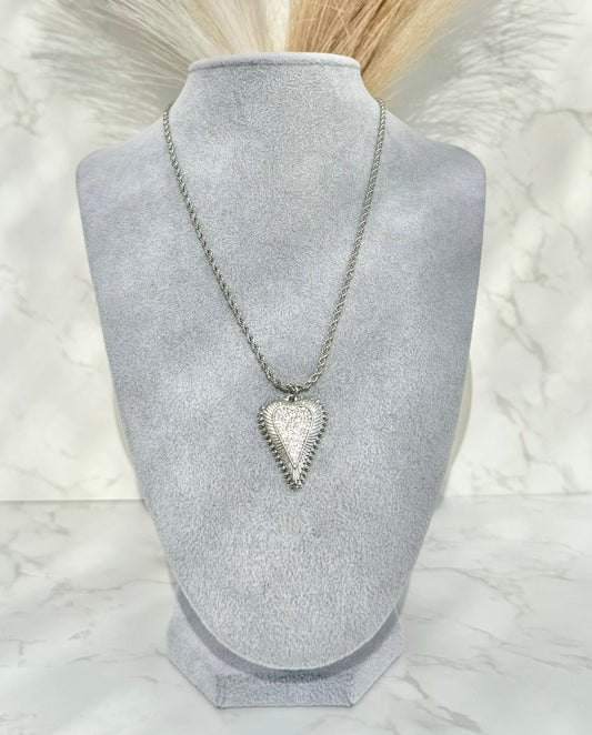 Silver Heart Necklace